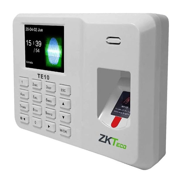 Biometrico huella digital zkteco te10