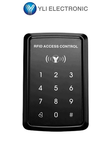 yli yk968 control de acceso por teclado y tarjeta proximidad 
          rfid