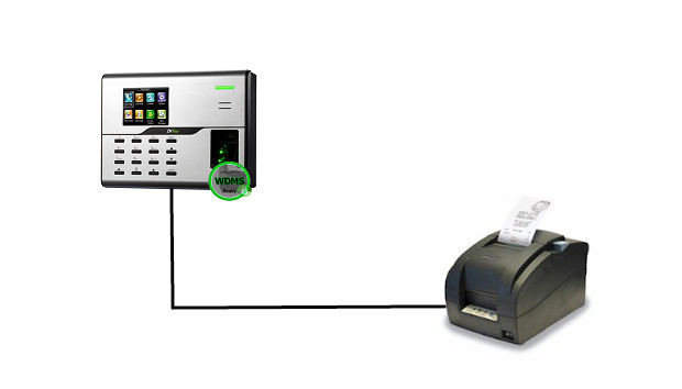 zkteco ua860 checadorde huella con impresora